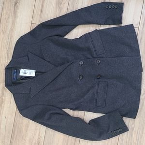 New POLO Ralph Lauren charcoal gray blazer size 6 NWT